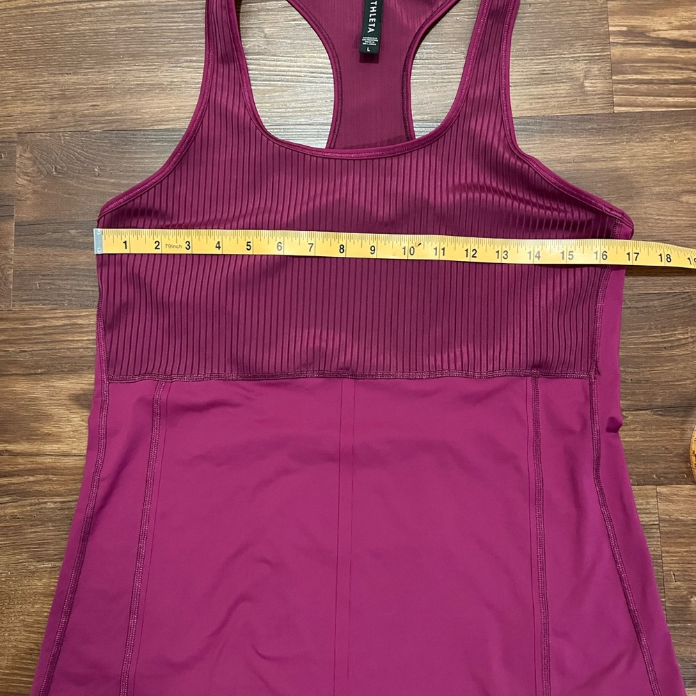 NWOT ATHLETA Vitality Rib Tank Size L - Picture 7 of 8